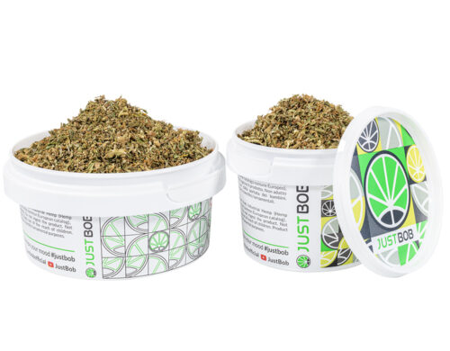 boite avec fleurs cbd trim cbd mix indoor