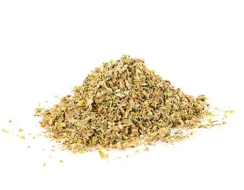 sieved bubblegum cbd fleur de cannabis