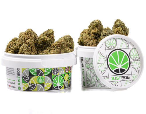pot avec petit fleurs cbd de California