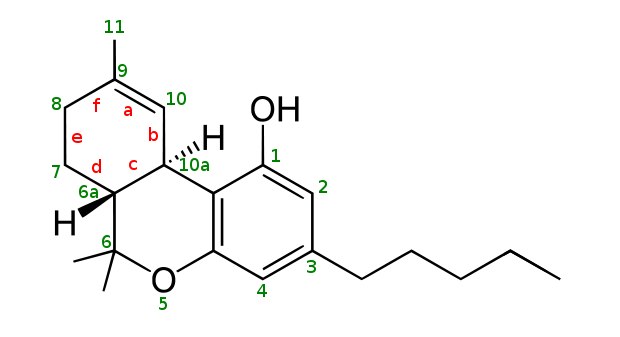 TÉTRAHYDROCANNABINOL