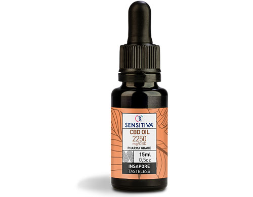 Flacon Huile de CBD au format 15 ml | 15% - Sensitiva