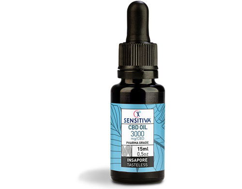 Flacon Huile de CBD au format 15 ml | 20% - Sensitiva