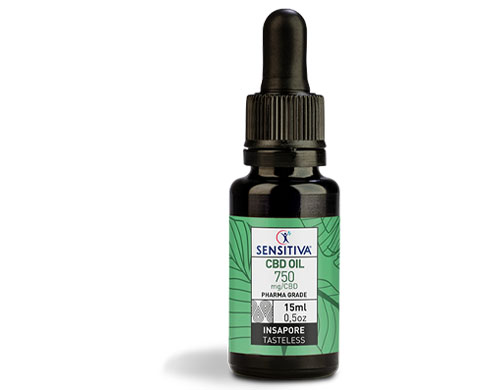 Flacon Huile de CBD au format 15 ml | 5% - Sensitiva