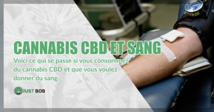 Cannabis CBD et dons volontaires de sang