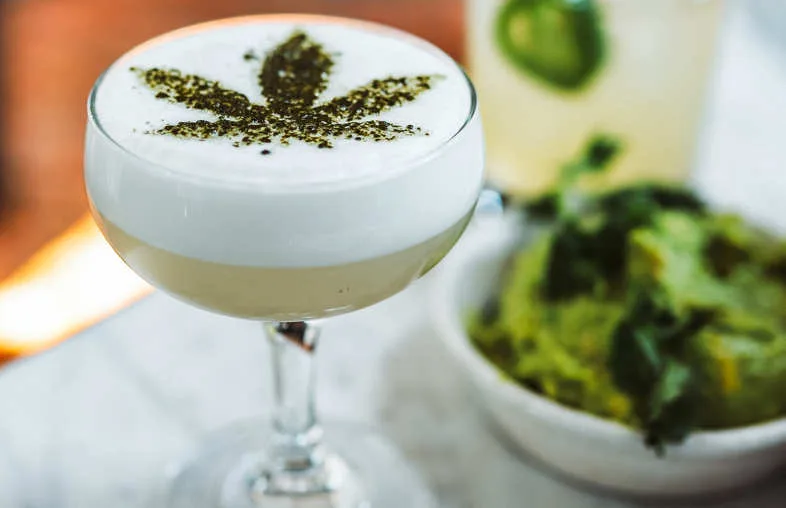 fleur de CBD drink