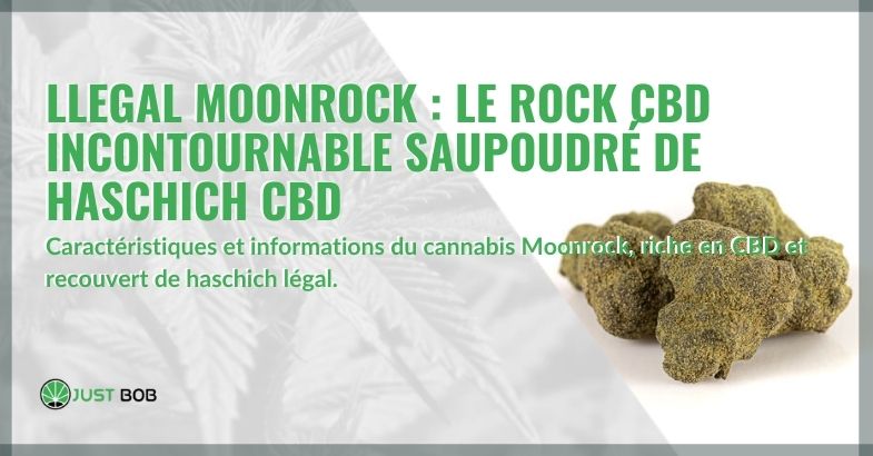 Moonrock légale : le cristal de CBD incontournable