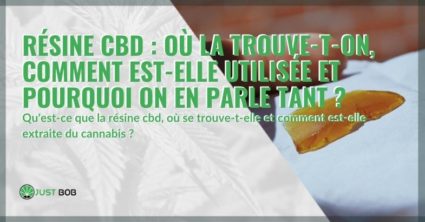 Où s'appelle la résine CBD et comment est-elle utilisée?