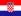 Drapeau Croatie