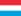 Drapeau Luxembourg