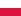 Drapeau Pologne