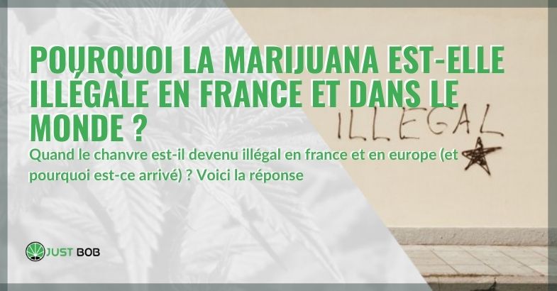 Pourquoi le cannabis est-il illégal en France et en Europe?