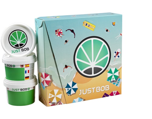 Kit platinum Summer avec 3 varietés de fleurs cbd de haute qualité