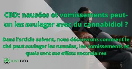 CBD: nausées et vomissements peut-on les soulager avec du cannabidiol ?