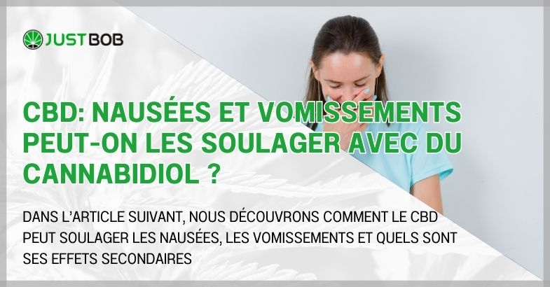 CBD: nausées et vomissements