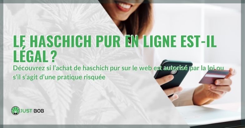 L'achat de haschisch pur en ligne est-il légal ?