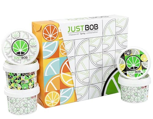 dans le nouveau Welcome Spring Kit 5 varietés de Fleur de CBD