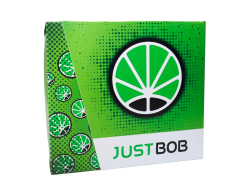 Kit JustBob Cannabis CBD - Fond Vert avec Logo