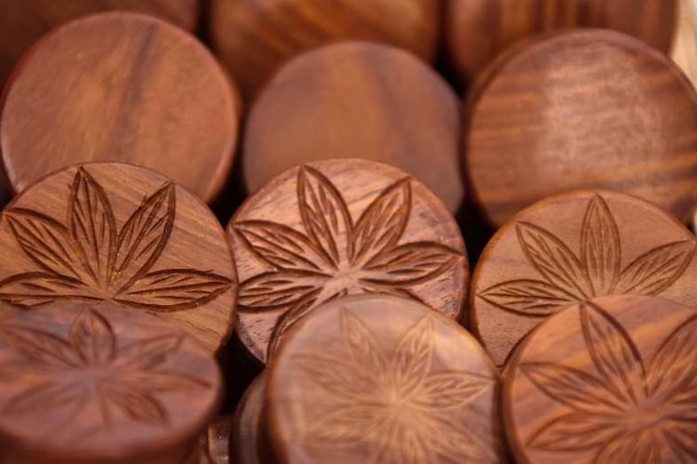 Conteneurs en bois pour le cannabis