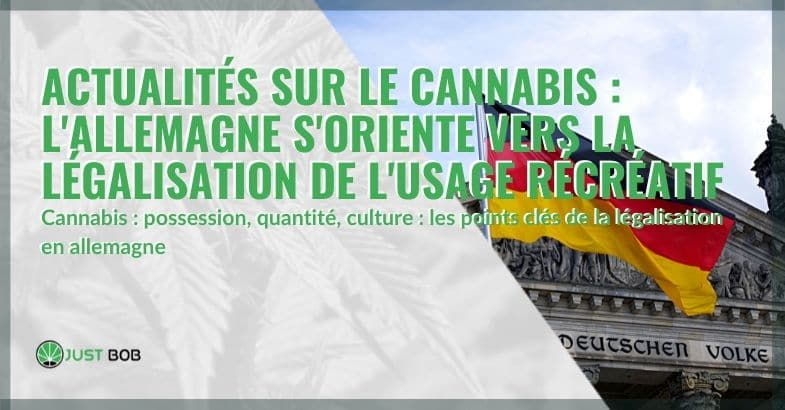 L'Allemagne vers la légalisation du cannabis