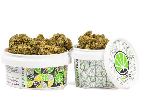 pot avec fleurs cbd de gelato cbd boost