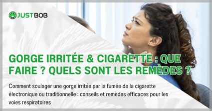 Gorge irritée & cigarette : que faire ?