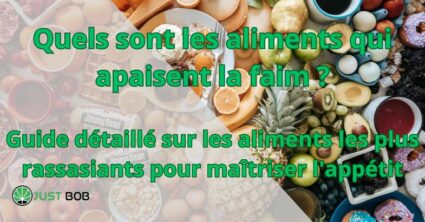 Quels sont les aliments qui apaisent la faim ?