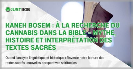 Kaneh Bosem : à la recherche du cannabis dans la Bible