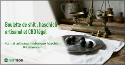 Banner de l'article boulette de shit : haschich artisanal et cbd légal