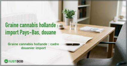 Banner de l'article graine cannabis hollande : import pays-bas, douane