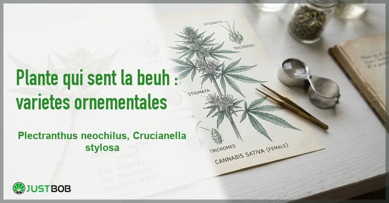 featured-plante-qui-sent-la-beuh Banner de l'article plante qui sent la beuh : variétés ornementales