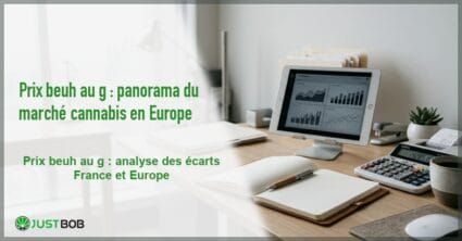 Banner de l'article prix beuh au g : panorama du marché cannabis en europe