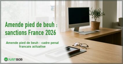 Banner de l'article amende pied de beuh : sanctions france 2026