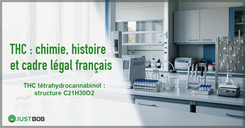 Banner de l'article thc : chimie, histoire et cadre légal français