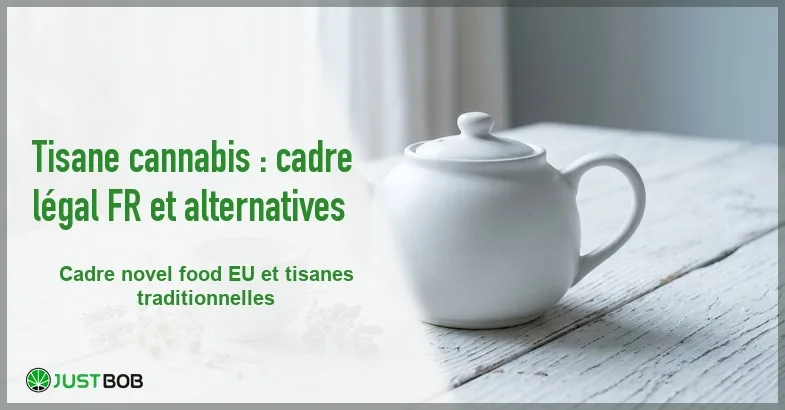 featured-tisane-au-cannabis Banner de l'article tisane cannabis : cadre legal fr et alternatives